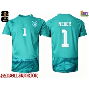 Tyskland Manuel Neuer #1 Målvakt Hemmatröja VM 2026 Kortärmad